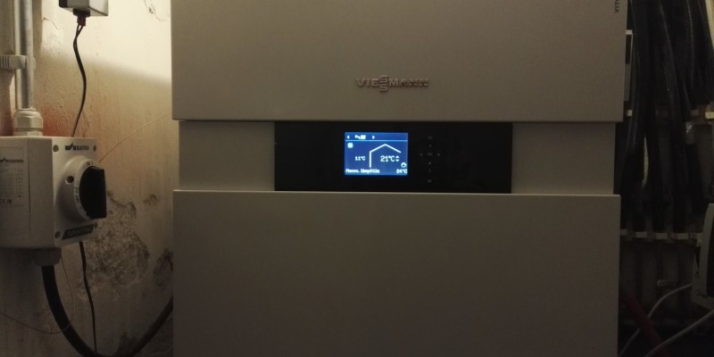 Viessmann Vitocal 333-G 10 kW maalämpöpumppu asennettuna - Laitteisto toiminnassa - Jyväskylä, Keski-Suomi